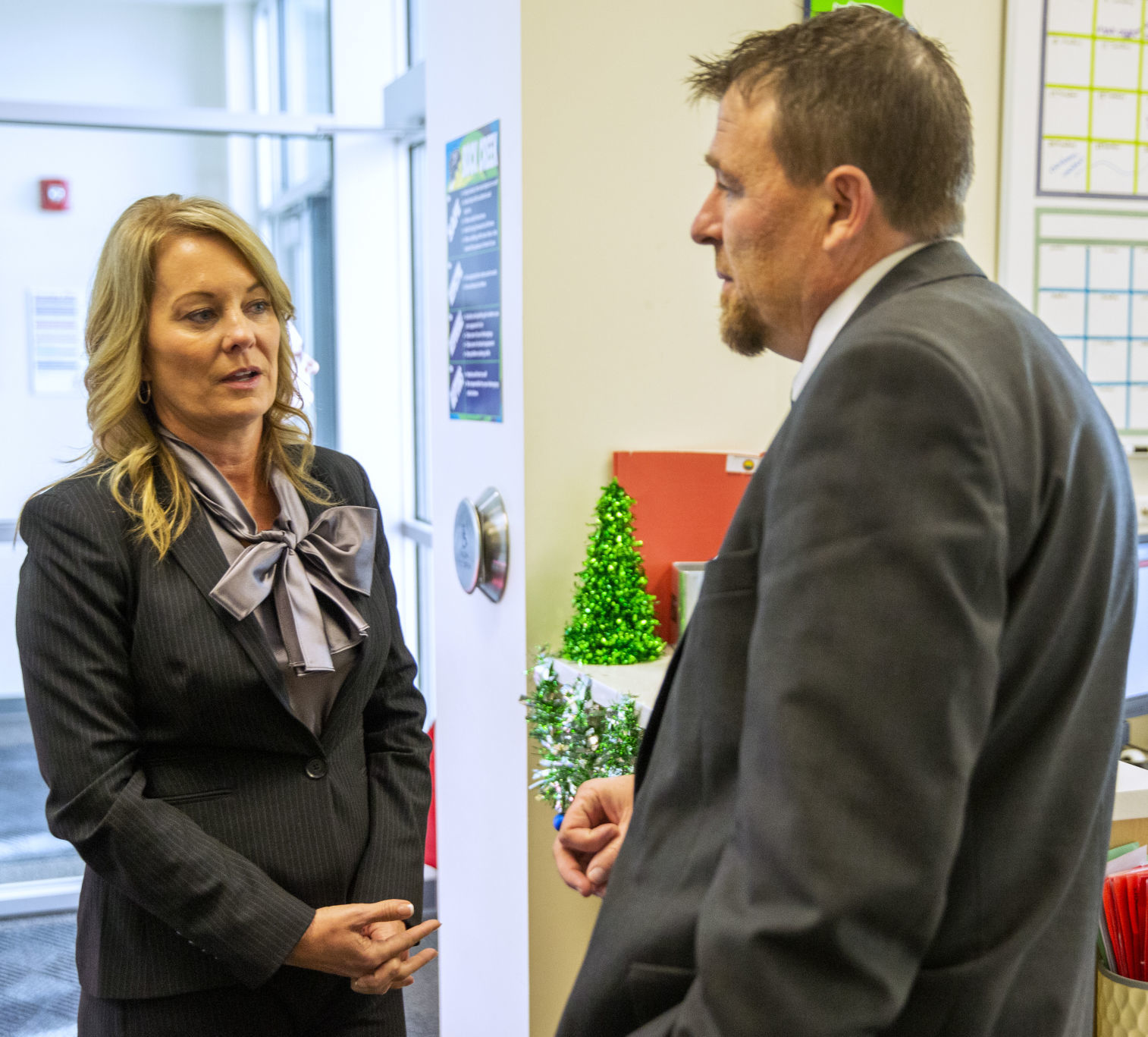 Superintendent Ybarra visit